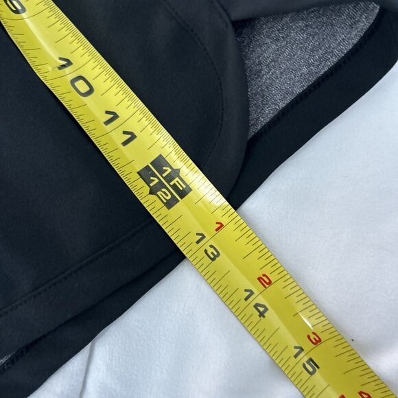 Ideology Womens Medium M Running Shorts Black Gray Workout Gym Yoga Activewear - Picture 5 of 6